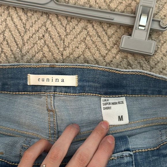 eunina super high rise shorts size medium - Picture 3 of 3